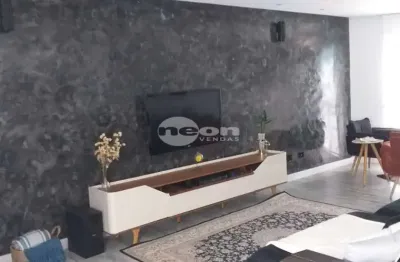 Casa em condomínio fechado com 3 quartos à venda na rua trento, 36, utinga, santo andré, 342 m2 por r$ 848.000