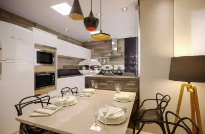 Apartamento com 2 quartos à venda na rua javaés, 94, vila eldízia, santo andré, 87 m2 por r$ 424.100