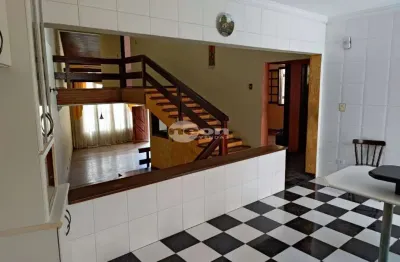 Casa em condomínio fechado com 3 quartos à venda na rua catanduva, 221, jardim pedroso, mauá, 224 m2 por r$ 1.100.000