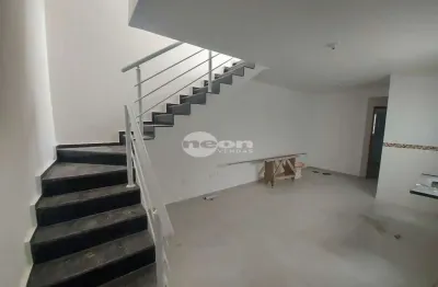Cobertura com 2 quartos à venda na rua coimbra, 627, vila pires, santo andré, 100 m2 por r$ 410.000