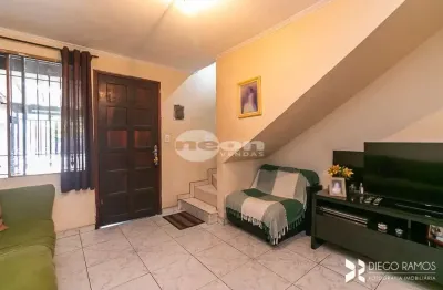 Casa em condomínio fechado com 2 quartos à venda na rua orlando silva, 36, vila camilópolis, santo andré, 120 m2 por r$ 393.000