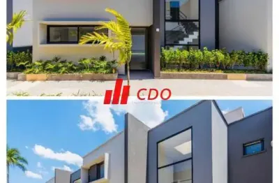 Zona sul sobrado em condomínio fechado de alto padrão, com 4 suítes, sala para 4 ambientes,4 vagas, piscina, útil de 401 m²