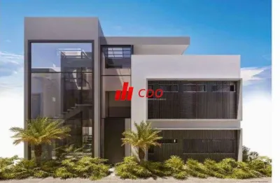 Casa de alto padrão condomínio reserva do alto : 4 quartos, 4 suítes, 3 salas, 5 banheiros, 4 vagas, 522,46m².em construção entrega 2027