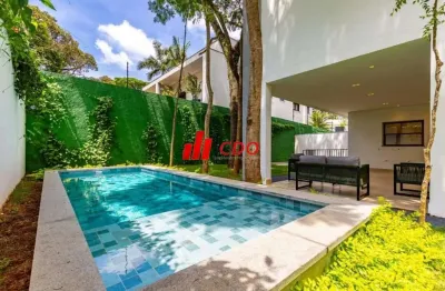 Casa de luxo em condomínio no alto da boa vista: 4 suítes, 4 salas, 6 banheiros, piscina privativa,jardim,4 vagas cobertas, e 650,82m² de área