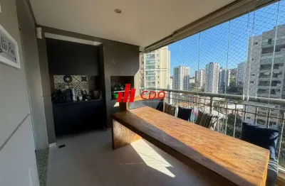 Imperdível apartamento a venda no condomínio passarim vila andrade com 3 suítes com armários, sala para 3 ambientes, com varanda gourmet,3 vagas,170m²