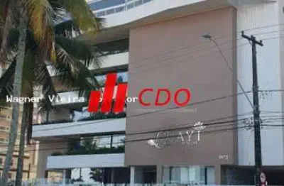 Apartamento a venda residencial guayi frente para o mar na aviação: 3 suítes, 2 salas com varanda 5 banheiros, 2 vagas, 174m²- praia grande-sp