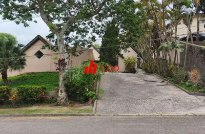 Imponente mansão de alto padrão à venda em condomínio exclusivo de itapecerica da serra-sp com 5 quartos, 4 suítes e 450m²ac t.1.700m²,10 vagas