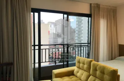 Stúdio novo e totalmente mobiliado à 5 minutos do metrô santana. andar alto,  vista para o aeroporto campo de marte, ar condicionado, fino acabamento