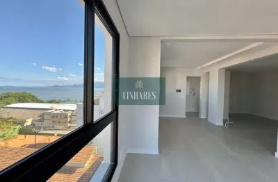 Apartamento 3 dormitórios com suíte, vista mar em coqueiros, florianópolis/sc