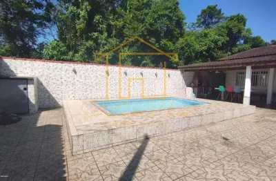 Casa para venda em itanhaém, jardim guacyra, 2 dormitórios, 1 suíte, 2 banheiros, 6 vagas