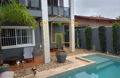 Sobrado para venda em itanhaém, jardim grandesp, 3 dormitórios, 3 suítes, 5 banheiros, 5 vagas