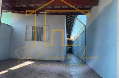 Casa para venda em itanhaém, balneário tupy, 2 dormitórios, 1 suíte, 2 banheiros, 2 vagas