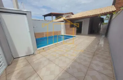 Casa para venda em itanhaém, jardim das palmeiras, 2 dormitórios, 1 suíte, 2 banheiros, 2 vagas