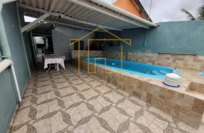 Casa para venda em itanhaém, jardim guacyra, 2 dormitórios, 1 suíte, 2 banheiros, 2 vagas