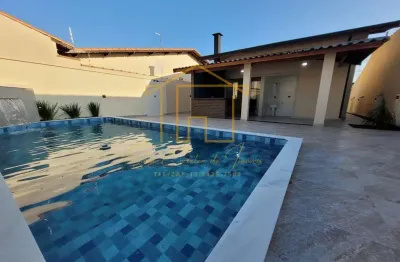 Casa para venda em itanhaém, jardim regina, 3 dormitórios, 2 suítes, 3 banheiros, 4 vagas