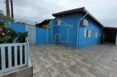 Casa para venda em itanhaém, jardim grandesp, 3 dormitórios, 2 banheiros, 6 vagas