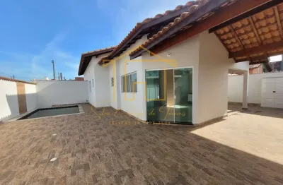 Casa para venda em itanhaém, balneário tupy, 3 dormitórios, 1 suíte, 2 banheiros, 3 vagas