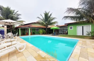 Casa para venda em itanhaém, jardim grandesp, 3 dormitórios, 1 suíte, 2 banheiros, 5 vagas