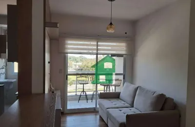 Apartamento para alugar mobiliado com 3 quartos, sendo 1 suíte, 85 m² por r$ 4.570/mês - villa branca - jacareí/sp