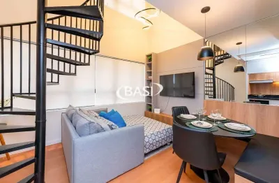 Loft com 1 quarto para alugar na Rua Professor Luiz César, 811, Água Verde, Curitiba