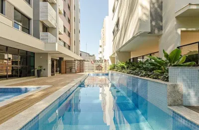 Apartamento com 2 quartos à venda na rua tobias de macedo júnior, 1138, santo inácio, curitiba, 56 m2 por r$ 590.000