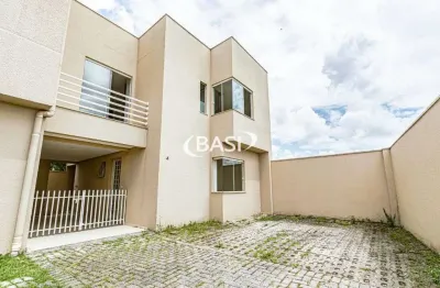 Sobrado em condominio fechado a venda no santa candida (amplo quintal exclusivo)