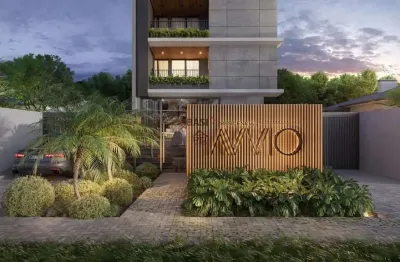 Apartamento com 2 quartos sendo 1 suite e sacada com churrasqueira