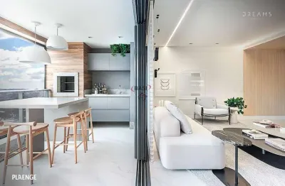 Apartamento com 3 dormitorios,, 1 suite, 2 vagas, ecoville.