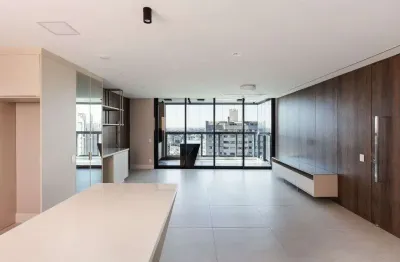 Apartamento com mobilia, andar alto ao lado cube curitibano.