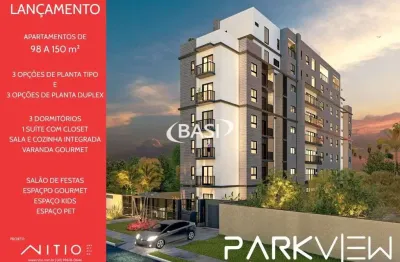 Apartamento de 3 dormitorios com suite no centro de pinhais - imperdivel!