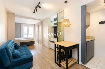 Studio mobiliado a venda no centro de curitiba (com vaga garagem) - perfeito para airbnb!