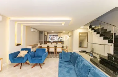 Casa em condominio fechado a venda no abranches com 3 anos de construcao !!!! ( ar condicionado, face norte, tres dormitorios, churrasqueira, 4 vagas de garagem cobertas )
