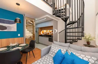 Loft mobiliado a venda no agua verde (para morar ou investir)