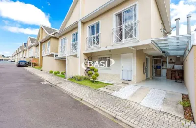 Sobrado em condominio fechado a venda no xaxim – curitiba/pr