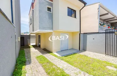 Sobrado triplex exclusivo a venda no xaxim (nao geminado, com atico ampliavel + sacada e 2 vagas grandes)