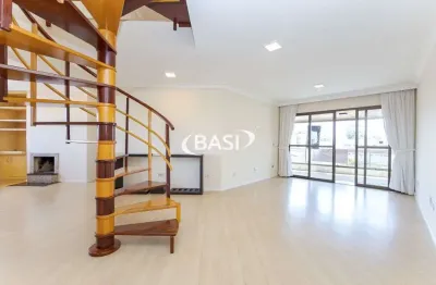 Cobertura no Alto da Xv, 5 dormitorios sendo 4 suites, 3 vagas de garagens, face norte!