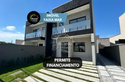 Casa com 3 quartos à venda na alameda dom pedro ii, s/nº, canoas, pontal do paraná por r$ 920.000