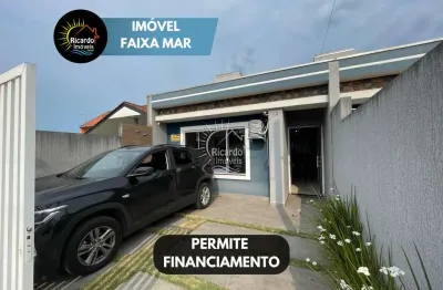 Casa com 2 quartos à venda na rua jânio, 32, balneário leblon, pontal do paraná por r$ 430.000