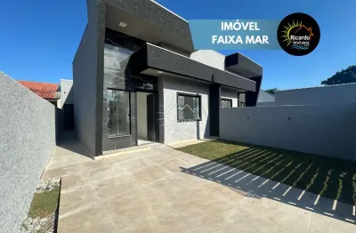 Casa com 3 quartos à venda na rua dom ático, 166, canoas, pontal do paraná por r$ 549.000