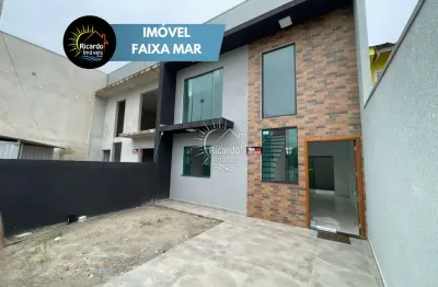 Casa com 3 quartos à venda na rua olho d’agua, 351, balneário marissol, pontal do paraná por r$ 480.000