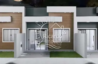 Casa com 2 quartos à venda na avenida iate clube, 331, canoas, pontal do paraná por r$ 450.000