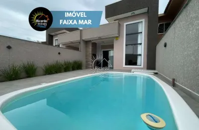 Casa com 3 quartos à venda na rua odino vizotto, 1080, ipanema, pontal do paraná por r$ 650.000