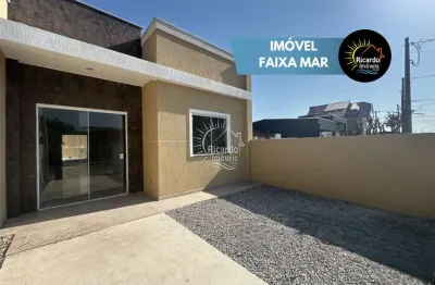 Casa com 3 quartos à venda na maria de lourdes kossatz, s/n, praia de leste, pontal do paraná por r$ 650.000