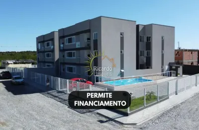 Apartamento com 2 quartos à venda na rua moreira sales, 1401, sertãozinho, matinhos por r$ 299.000