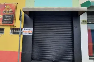 Ponto comercial com 1 sala para alugar no centro, jundiaí , 15 m2 por r$ 1.100