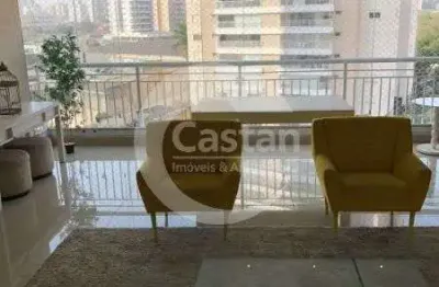 Apartamento com 3 quartos à venda na praça louveira, --, tatuapé, são paulo, 124 m2 por r$ 1.800.000