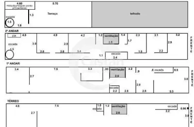 Casa com 10 quartos à venda na rua toledo barbosa, --, mooca, são paulo, 360 m2 por r$ 1.300.000