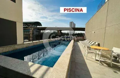 Apartamento com 1 quarto para alugar na avenida do oratório, --, vila independência, são paulo, 28 m2 por r$ 2.199
