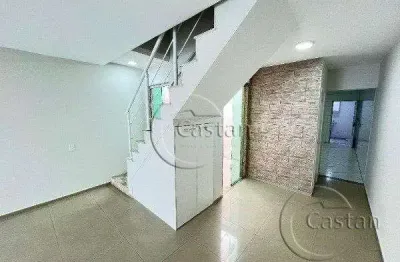 Casa com 3 quartos à venda na rua paramu, --, vila prudente, são paulo, 140 m2 por r$ 790.000