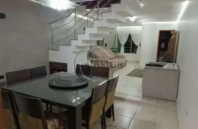 Casa com 3 quartos à venda na rua paramu, --, vila prudente, são paulo, 120 m2 por r$ 820.000